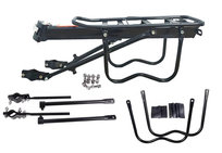 Bagażnik Rowerowy Tylny Uniwersalny Aluminiowy 50 kg Na Rower do Sztycy Wytrzymały ASATO