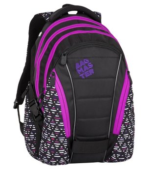 Bagmaster, plecak młodzieżowy, trzykomorowy, model BAG 8 A - BAGMASTER