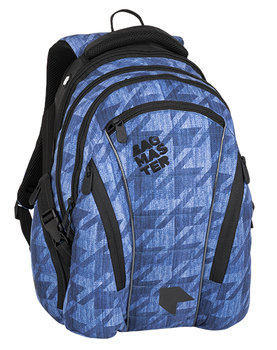 Bagmaster, plecak młodzieżowy, trzykomorowy, model BAG 8 B - BAGMASTER