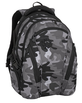 Bagmaster, plecak młodzieżowy, trzykomorowy, model BAG 8 CH - BAGMASTER