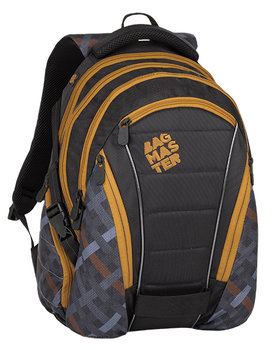 Bagmaster, plecak młodzieżowy, trzykomorowy, model BAG 8 E - BAGMASTER