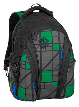 Bagmaster, plecak młodzieżowy, trzykomorowy, model BAG 8 H - BAGMASTER