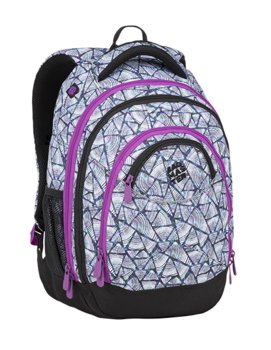 Bagmaster, plecak młodzieżowy, trzykomorowy, model ENERGY 9 B - BAGMASTER