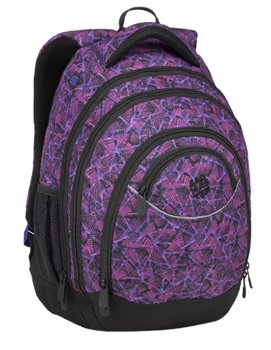 Bagmaster, plecak młodzieżowy, trzykomorowy, model ENERGY 9 D - BAGMASTER