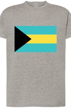 Bahamy Męski Modny T-Shirt Nadruk Flaga Rozm.3XL - Inna marka