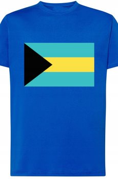 Bahamy Męski Modny T-Shirt Nadruk Flaga Rozm.XXL - Inna marka