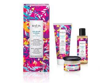Baija, Delirium Floral Body Care, zestaw kosmetyków do ciała, 3 szt. - Baija