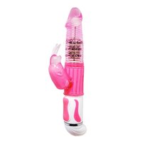 Baile- Fasination Vibrator Pink,12 Vibration Functions 4 Rotation Functions Baile, Masażer Intymny Baile
