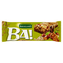 Bakalland, baton zbożowy 5 orzechów BA!, 40g Bakalland