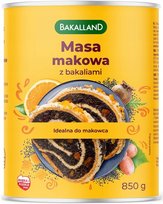 Bakalland, masa makowa, 850 g Bakalland