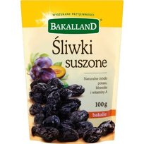 Bakalland, śliwki suszone, 100 g Bakalland