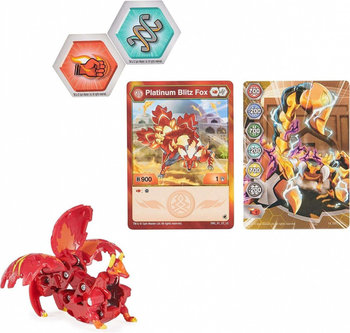 Bakugan Legends, kula platinum Blitz Fox Red - Bakugan