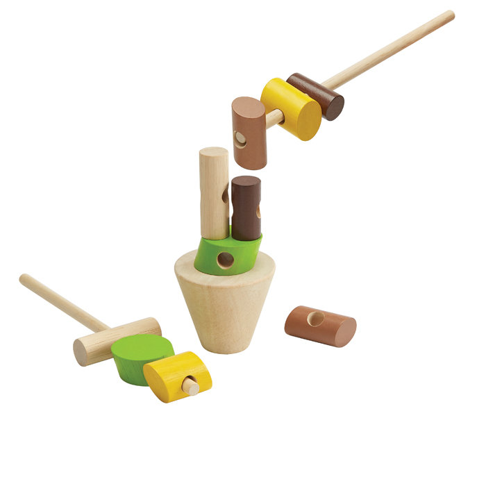 Balansujące pieńki, gra zręcznościowa, Plan Toys