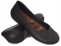 BALERINY DAMSKIE - CROCS - OLIVIA II LINED FLAT 203428-206 BRĄZOWY 34-35 Crocs