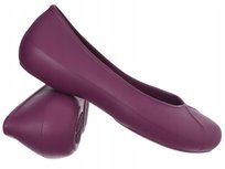 BALERINY DAMSKIE - CROCS - OLIVIA II LINED FLAT 203428-504 ŚLIWKOWY 37-38 Crocs