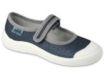 Baleriny kapcie dziecięce BEFADO 208X048 rzepy-26