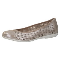 Baleriny metallic Vivian [22151-42-341] [Rozmiar: 40] Inna marka