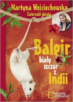 Balgir, biały szczur z Indii - Wojciechowska Martyna