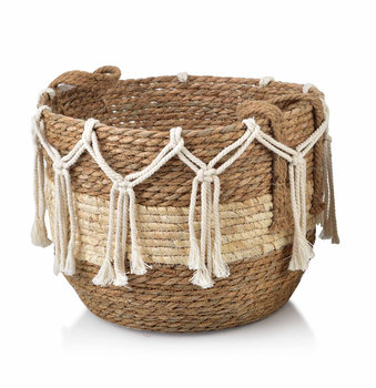 BALI Kosz dekoracyjny 33*33*27cm BOHO - Mondex