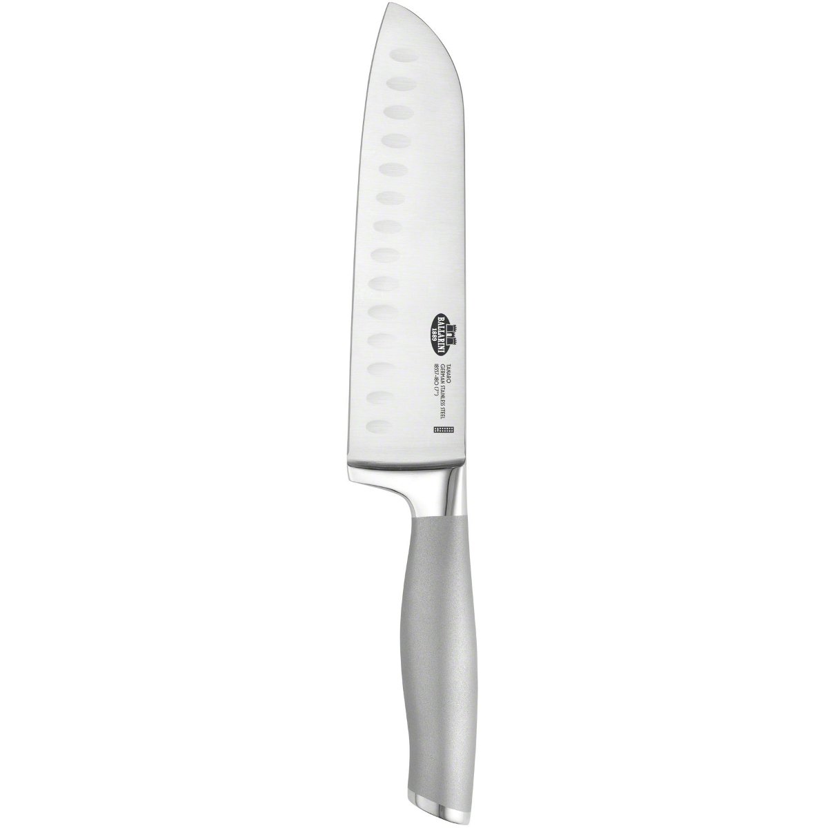 Фото - Кухонний ніж BALLARINI , Nóż Santoku Z Rowkami 18 Cm 