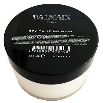 Balmain, Revitalizing, maska do bardzo zniszczonych włosów z proteinami jedwabiu i olejem arganowym, 200 ml - Balmain