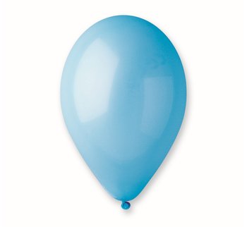 Balon, 10", błękitny, 100 sztuk - GoDan