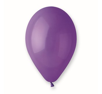 Balon, 10", fioletowy, 100 sztuk - Gemar