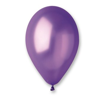 Balon, 10", fioletowy, 100 sztuk - Gemar