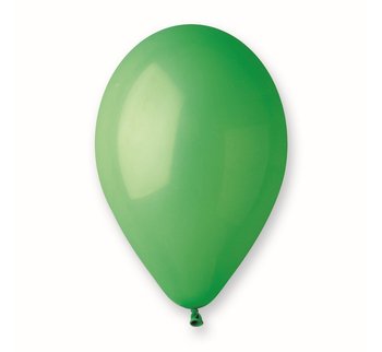 Balon, 10", zielony, 100 sztuk - GoDan