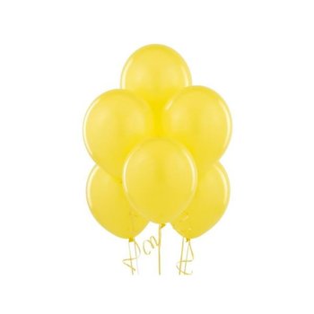 Balon A'5 B095 żółty metalik 12'' (30 cm) - MK Trade