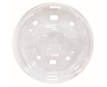 Balon Aqua - Kryształowy, Bez Nadruku, 30" - GoDan