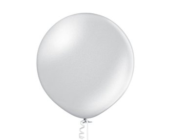 Balon B250 Metallic Silver 1 Szt. - BELBAL
