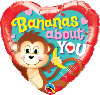 Balon Foliowy, 18", Bananas About You