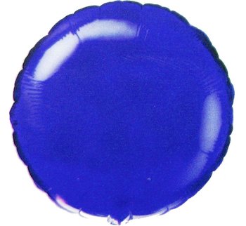 Balon foliowy, 18", niebieski - Flexmetal
