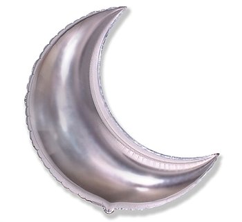 Balon Foliowy 24" Fx - "Księżyc" (Srebrny) - Flexmetal