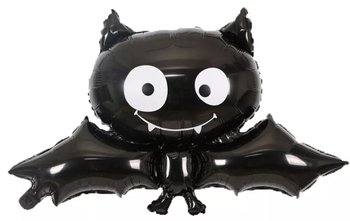 Balon Foliowy 3D Nietoperz Halloween Duży 78X65 Cm - Hopki