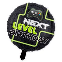Balon foliowy 45 cm NEXT LEVEL z padem Game