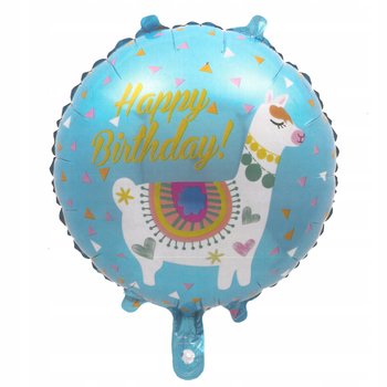 BALON FOLIOWY Alpaka lama DWA KOLORY 45cm - Midex