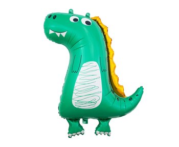 Balon foliowy, dinozaur, 89 cm, zielony - Procos