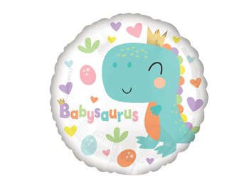 Balon foliowy Dinozaur Babysaurus - 45 cm - 1 szt. - Amscan