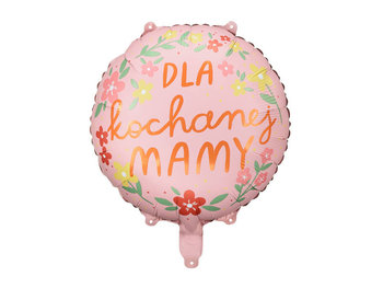 Balon foliowy ''Dla kochanej mamy'', 45 cm - PartyDeco