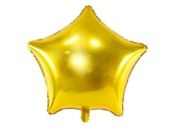 Balon foliowy, gwiazdka, złoty, 48 cm, 50 sztuk - Inna marka