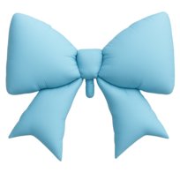 Balon foliowy kokarda Satynowa niebieska 98x75cm