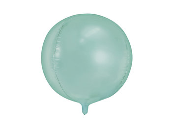 Balon Foliowy, Kula, 40 Cm, Miętowy - PartyDeco