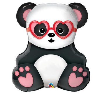 Balon foliowy, Lovestruck Panda Bear, 32" - Qualatex