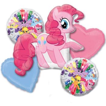 Balon foliowy, My Little Pony, 5 sztuk - Amscan