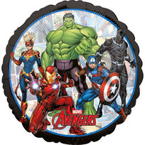 Balon Foliowy Okrągły Marvel Avengers 43 Cm