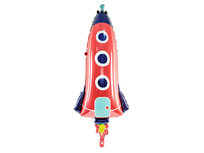 Balon foliowy, Rakieta, 44x115 cm