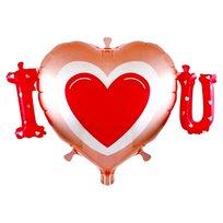 Balon foliowy Serce I Love You