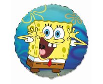 Balon Foliowy Spongebob Kanciastoporty, Fx, 46 Cm